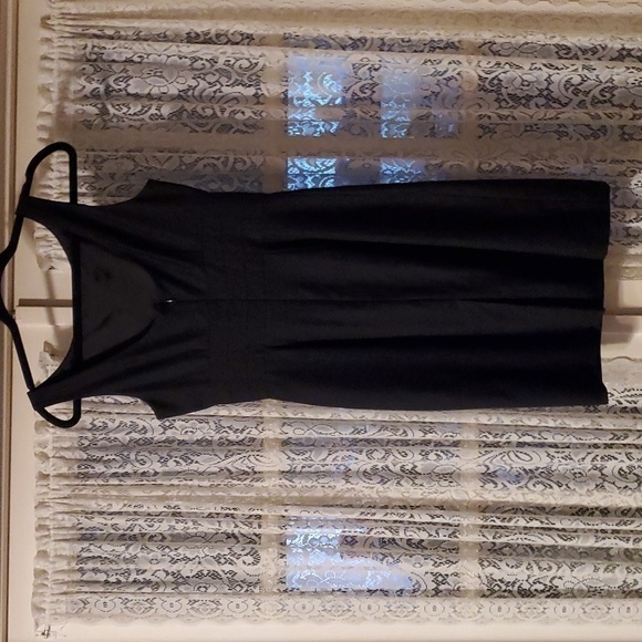 J. Crew Petite Black Wool Dress Size 2P - Picture 3 of 4